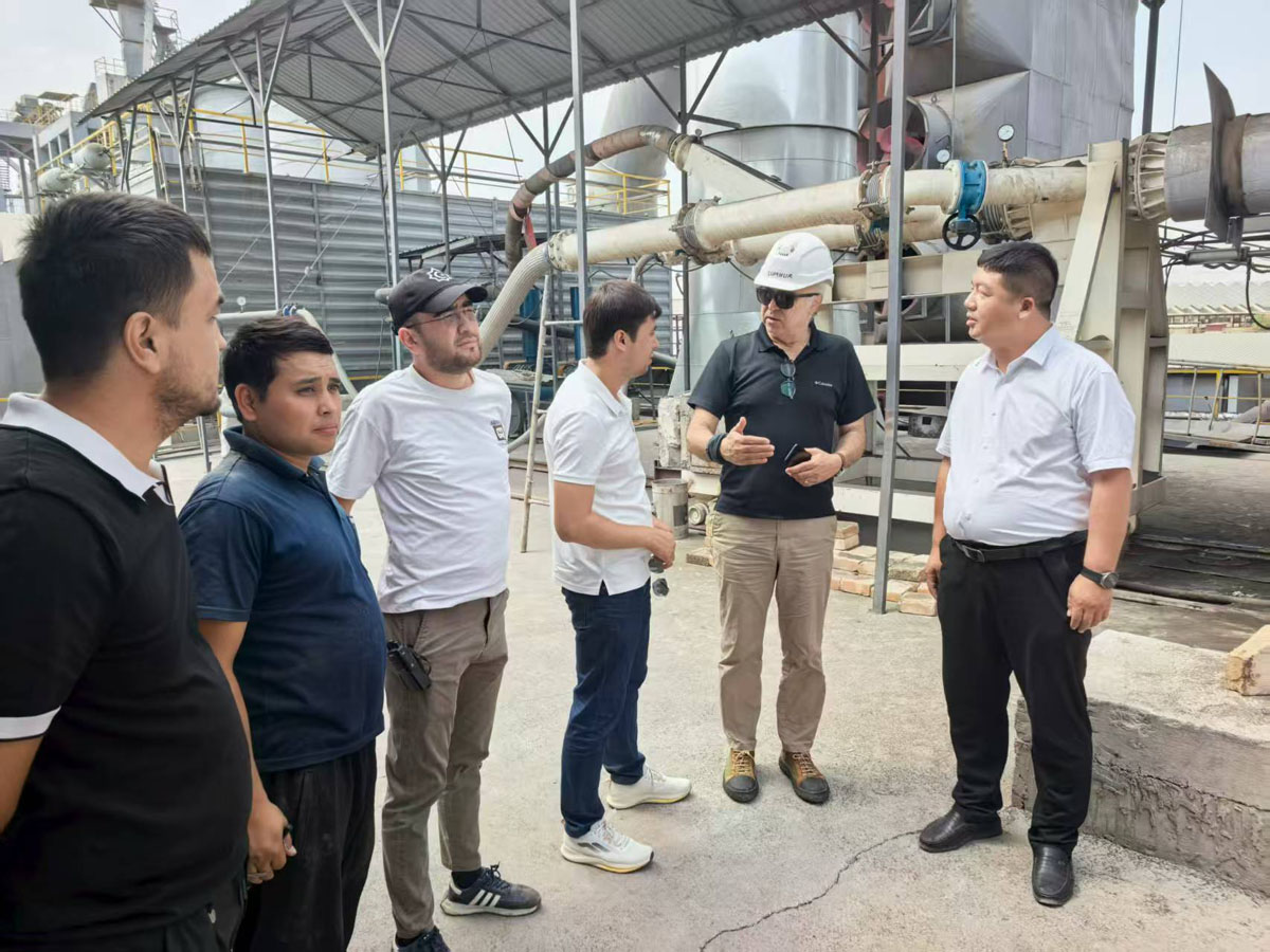 lianxin Uzbekistan customer