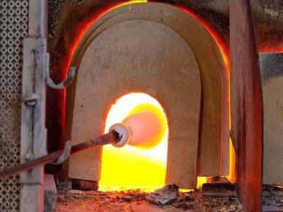glass melting kiln