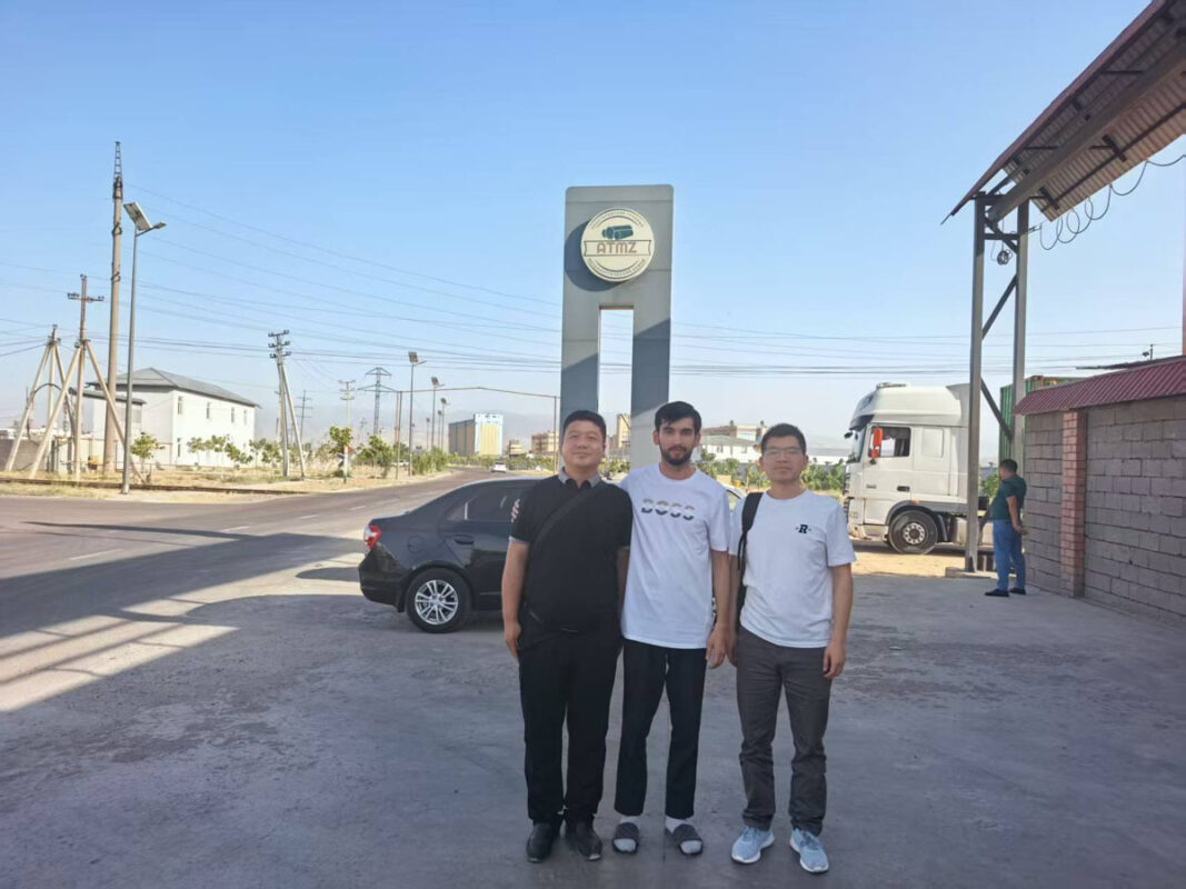 lianxin Uzbekistan customer