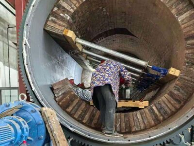 Refractory bricks used for converters lining